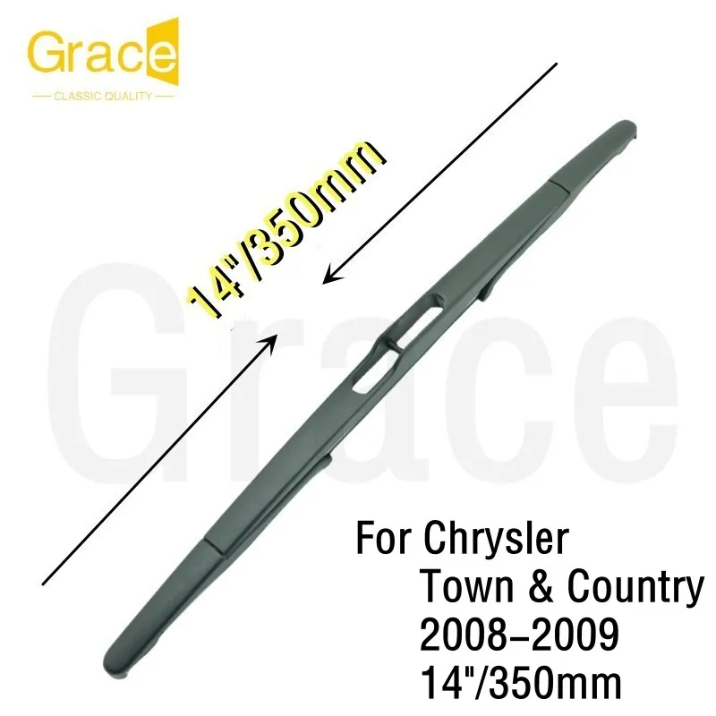 Rear Wiper Blade For Chrysler Town & Country 14"/350mm Car Windshield Windscreen Rubber 2008 2009
Rear Wiper Blade For Chrysler Town & Country 14"/350mm Car Windshield Windscreen Rubber 2008 2009