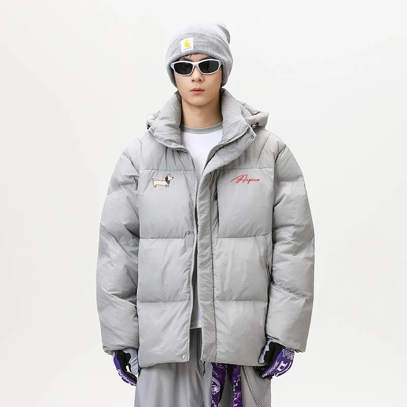 Winter Jacket Men Casual Loose Thicken Warm Mens Solid Hooded Coat Outwear Streetwear Windproof Couple's Clothing
Winter Jacket Men Casual Loose Thicken Warm Mens Solid Hooded Coat Outwear Streetwear Windproof Couple's Clothing