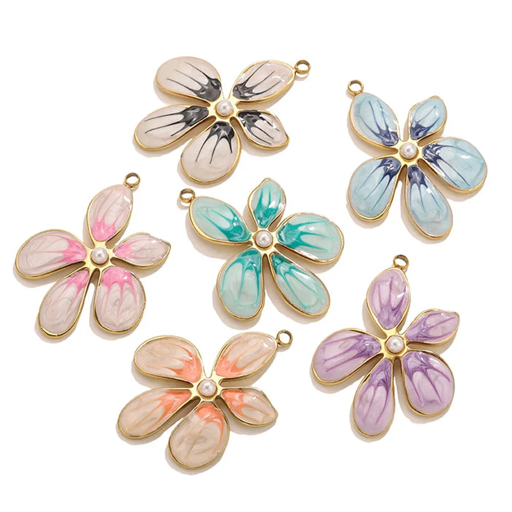 4 шт. основы для подвесок из нержавеющей стали с эмалью, в стиле ретро, в форме нерегулярных лепестков цветов, с золотым покрытием, для изготовления ожерелий и украшений своими руками
4 шт. основы для подвесок из нержавеющей стали с эмалью, в стиле ретро, в форме нерегулярных лепестков цветов, с золотым покрытием, для изготовления ожерелий и украшений своими руками