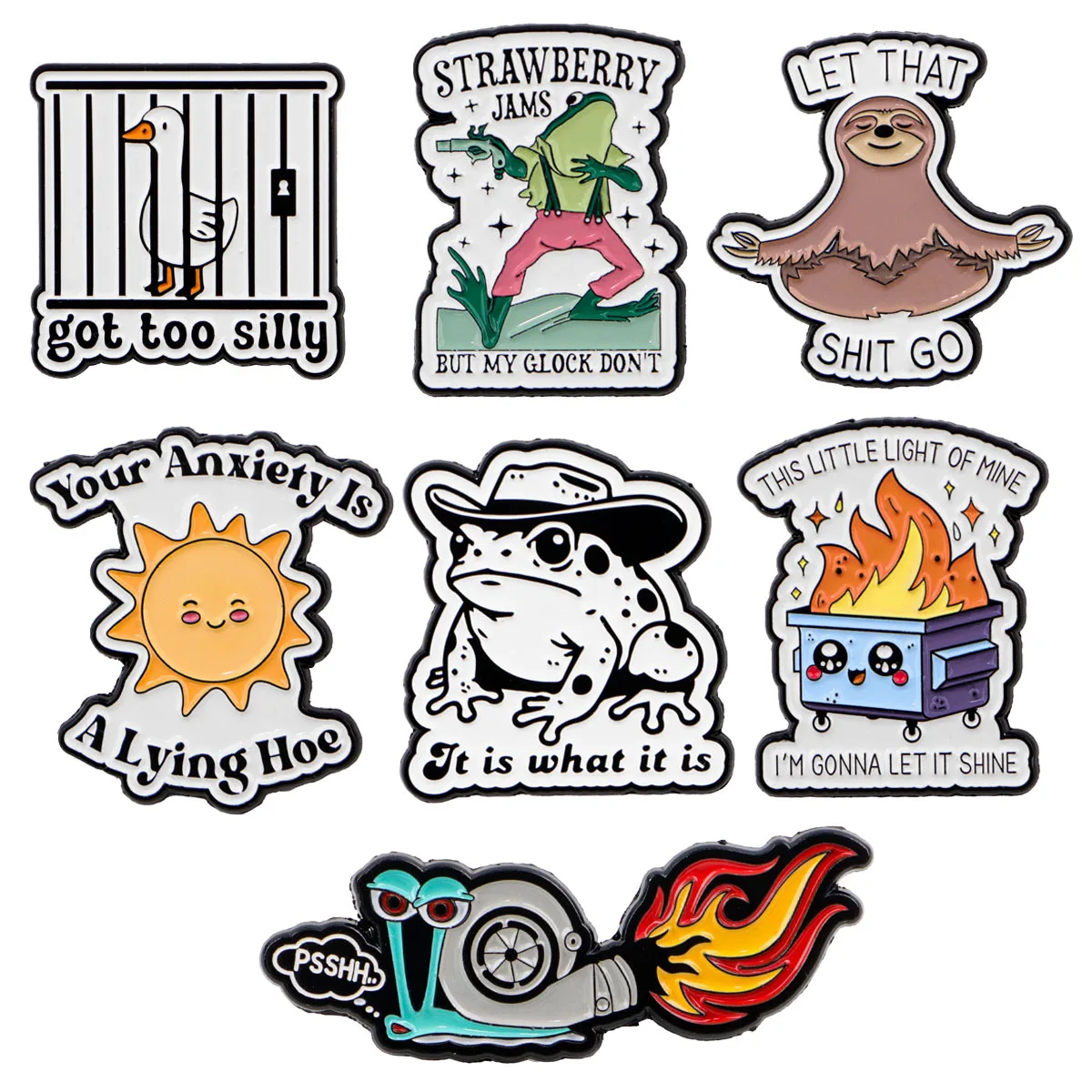 Snail Enamel Pin Cartoon Quotation Brooches For Women Lapel Pins Badge on Backpack Costume Accessories Fashion Jewelry Gifts
Snail Enamel Pin Cartoon Quotation Brooches For Women Lapel Pins Badge on Backpack Costume Accessories Fashion Jewelry Gifts