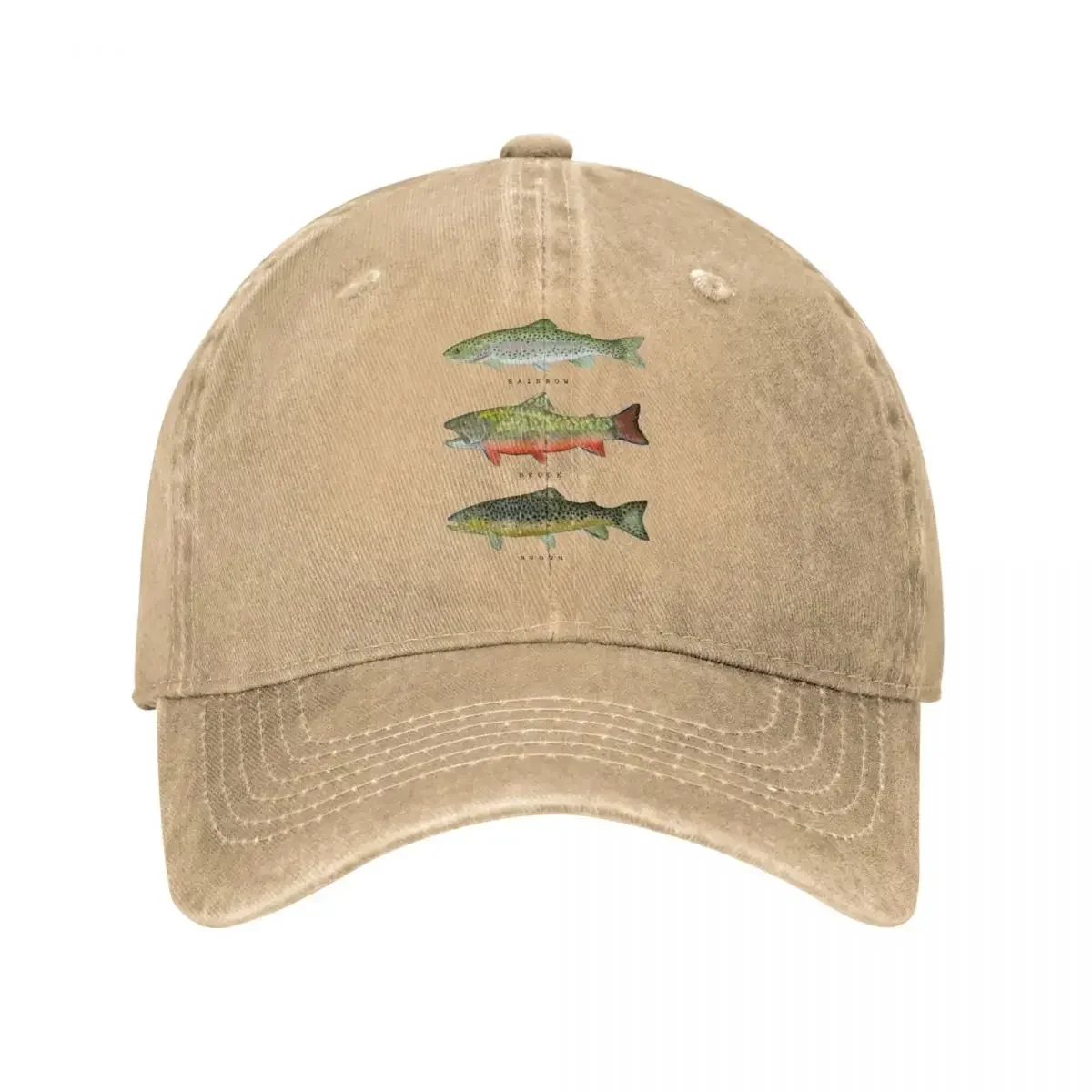 Brown Rainbow Trout Triad Baseball Cap Unisex Distressed Washed Snapback Cap Fishing Fly Fishing Outdoor Running Golf Caps Hat
Brown Rainbow Trout Triad Baseball Cap Unisex Distressed Washed Snapback Cap Fishing Fly Fishing Outdoor Running Golf Caps Hat