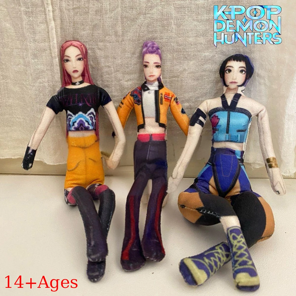 Movie Kpop Demon Hunters Rumi Zoey Mira Cosplay Doll Abstract Twistable Figure Plush Stuffed Cotton Dolls Room Decoration
Movie Kpop Demon Hunters Rumi Zoey Mira Cosplay Doll Abstract Twistable Figure Plush Stuffed Cotton Dolls Room Decoration