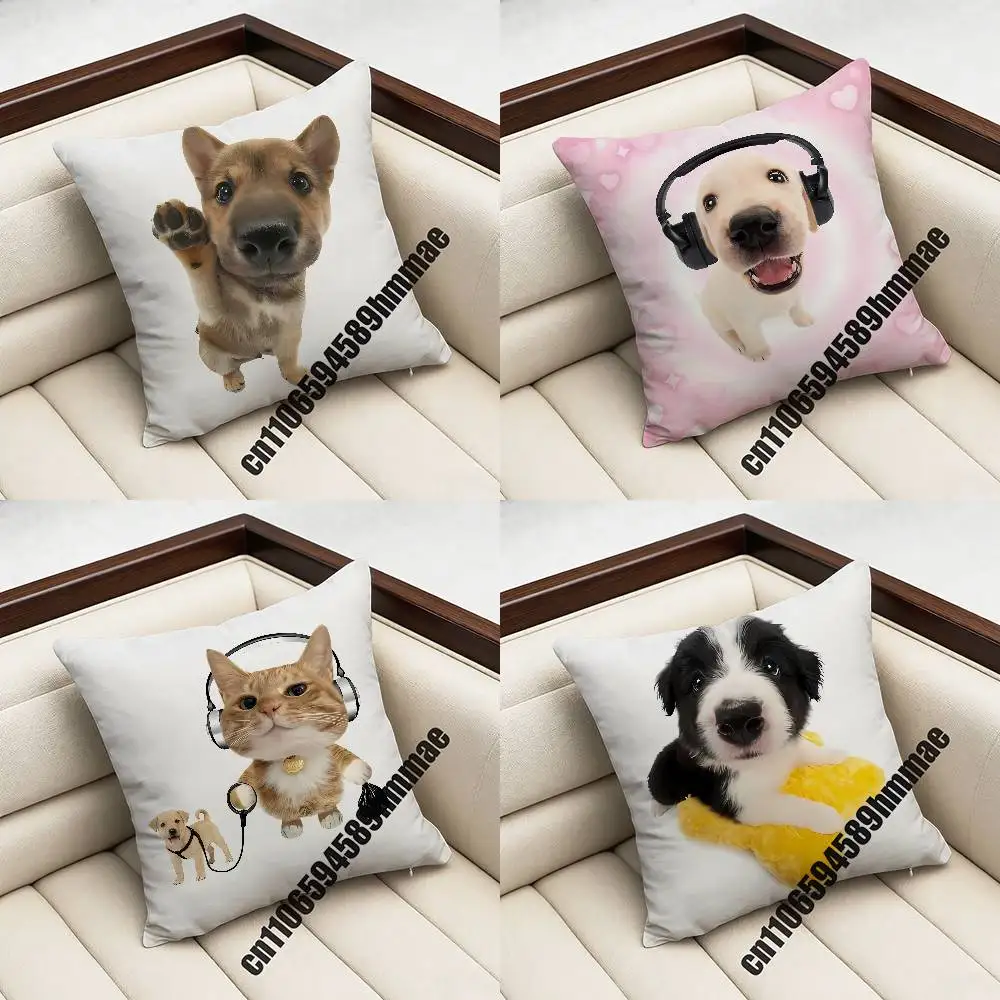For Puppy Dog Cute Throw Pillow Case Sham 30x30cm 45x45cm 50x50cm Square Office Cushion Cover
For Puppy Dog Cute Throw Pillow Case Sham 30x30cm 45x45cm 50x50cm Square Office Cushion Cover