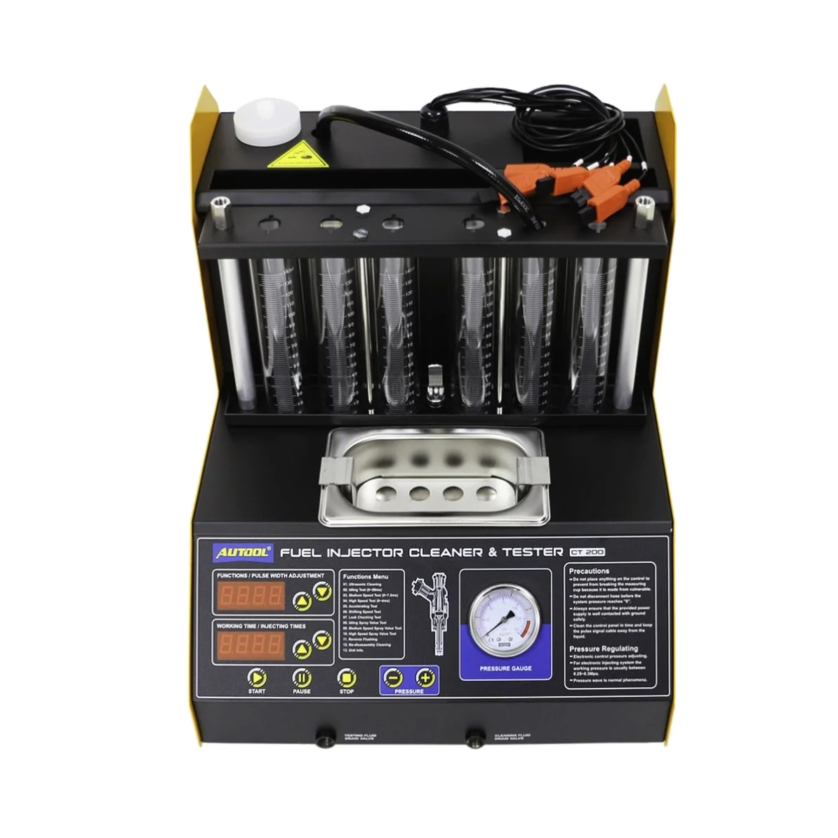 Ultrasonic 220V/110V Automotive Injector Cleaning Machine and Car Tester Kit for Car Care Equipment
Ultrasonic 220V/110V Automotive Injector Cleaning Machine and Car Tester Kit for Car Care Equipment