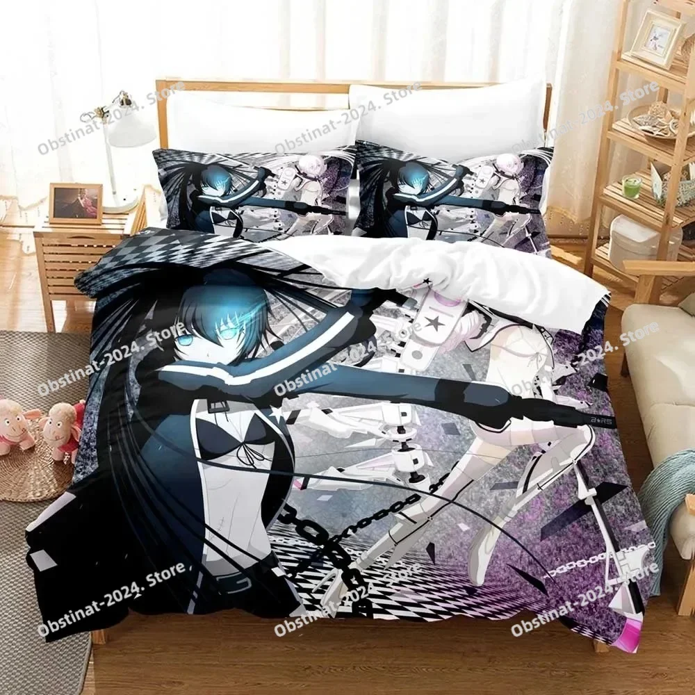 Black Rock Shooter Anime 3D Duvet Cover Bedding Set Polyester Pillowcases Quilt Cover Home Decor For Teens Gift Twin King Queen
Black Rock Shooter Anime 3D Duvet Cover Bedding Set Polyester Pillowcases Quilt Cover Home Decor For Teens Gift Twin King Queen