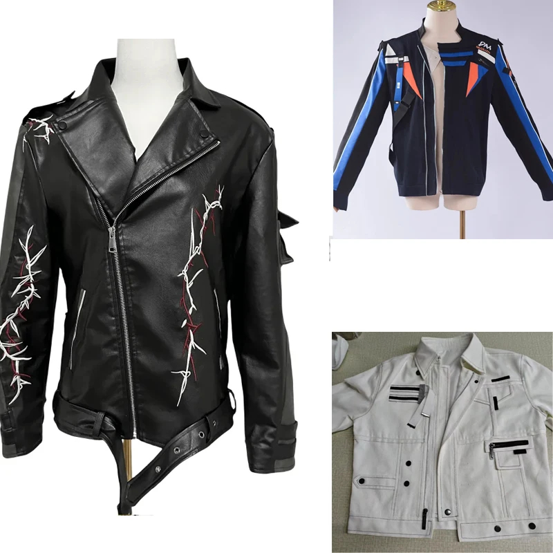 Anime Love Sylus Leather Coat Cosplay Qinche Caleb Xavier Denim jacket Deepspace Costumes Cos Outfits Custom
Anime Love Sylus Leather Coat Cosplay Qinche Caleb Xavier Denim jacket Deepspace Costumes Cos Outfits Custom