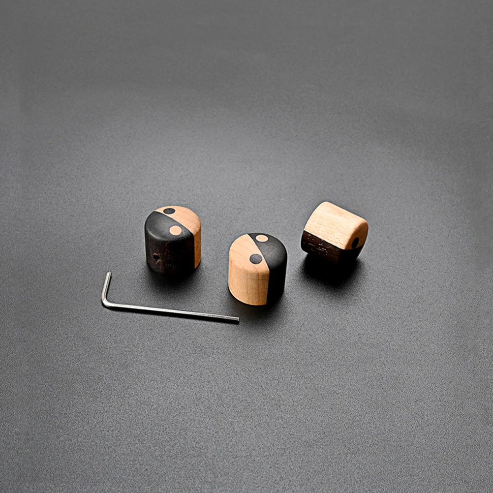 3 Pcs Wooden Guitar Knobs Volume Control Replacement Electric Potentiometer Caps for Guitars Bass Instruments Accessories
3 Pcs Wooden Guitar Knobs Volume Control Replacement Electric Potentiometer Caps for Guitars Bass Instruments Accessories