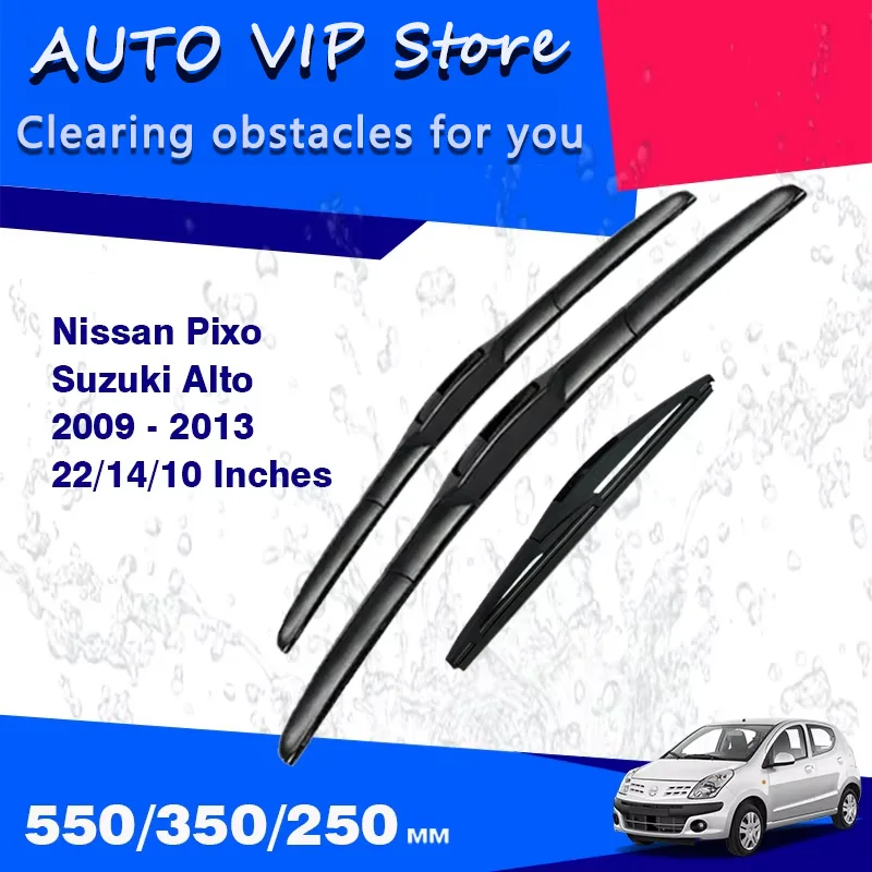 For Nissan Pixo Suzuki Alto 800 2009 - 2013 Windscreen Window Accessory Wipers Rubber
For Nissan Pixo Suzuki Alto 800 2009 - 2013 Windscreen Window Accessory Wipers Rubber