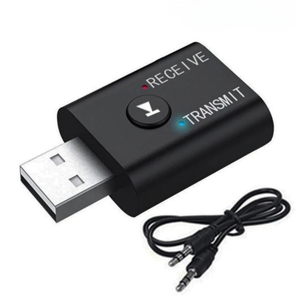 Bluetooth 5.0 Audio Adapter - 2-in-1 Wireless Receiver & Transmitter - Mini Portable for TV/Car/Speaker
Bluetooth 5.0 Audio Adapter - 2-in-1 Wireless Receiver & Transmitter - Mini Portable for TV/Car/Speaker