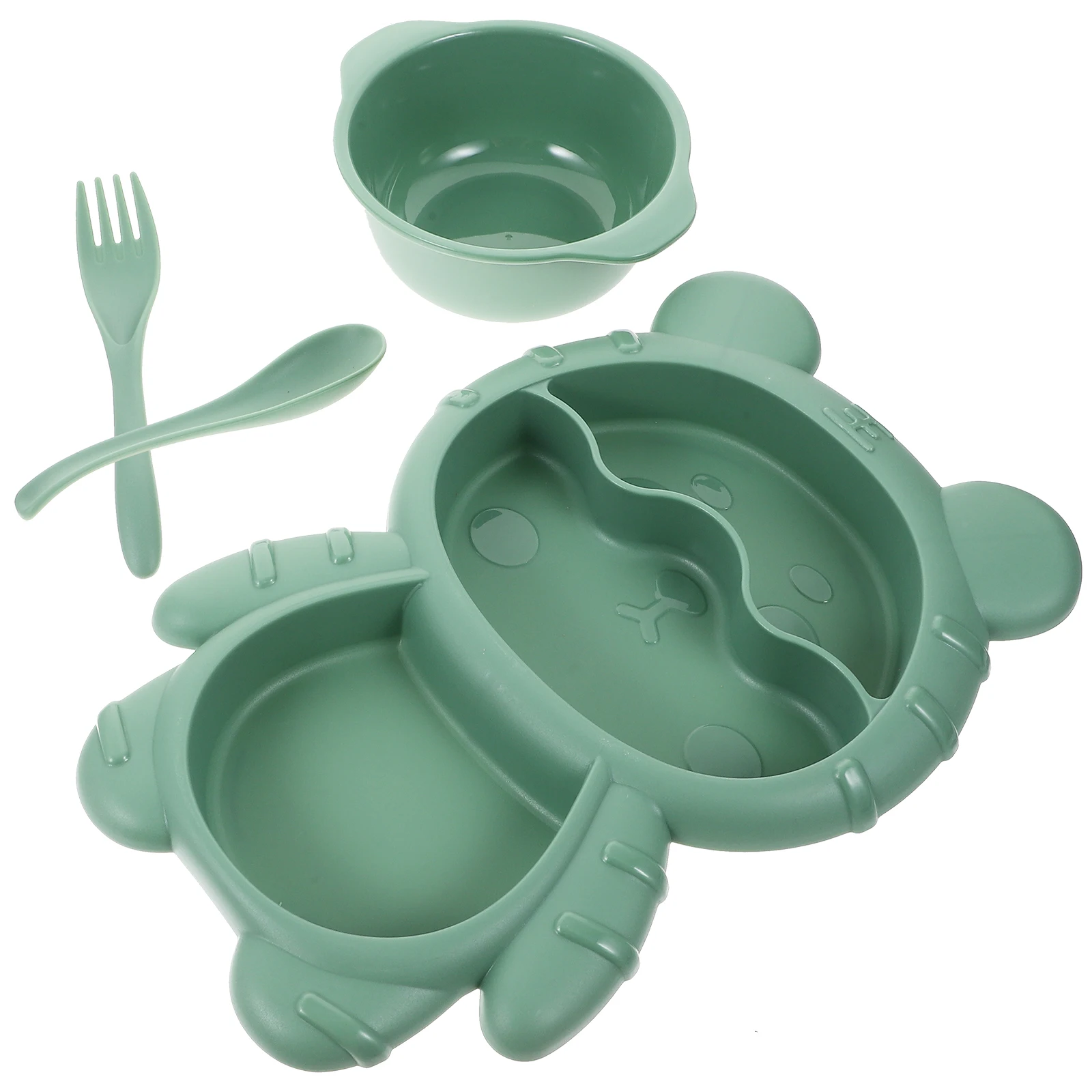1 set Baby Slip Plate Cartoon Toddler Dinner Set Avocado Training Snack Kids Training Plate Plates Divided Storage
1 set Baby Slip Plate Cartoon Toddler Dinner Set Avocado Training Snack Kids Training Plate Plates Divided Storage