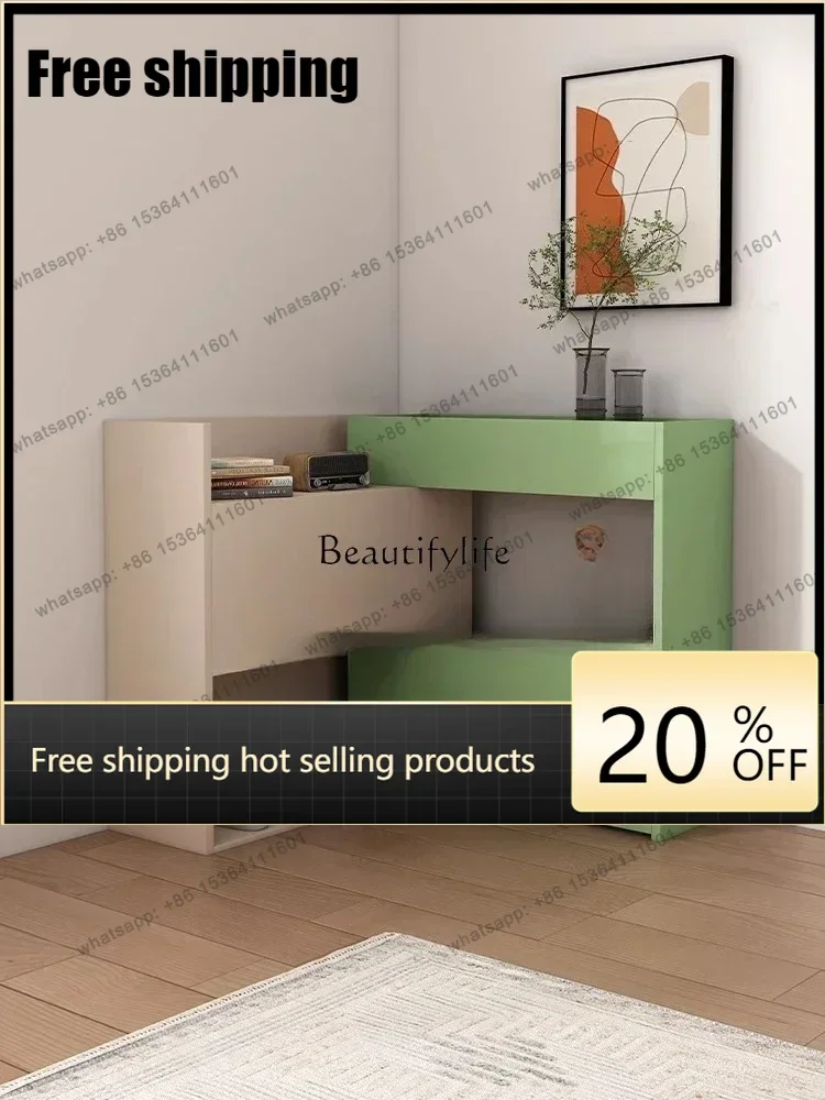 X4 Cream Style Solid Wood Retractable Shoe Cabinet High-End Corner Entrance Shoe Cabinet with Drawers
X4 Cream Style Solid Wood Retractable Shoe Cabinet High-End Corner Entrance Shoe Cabinet with Drawers