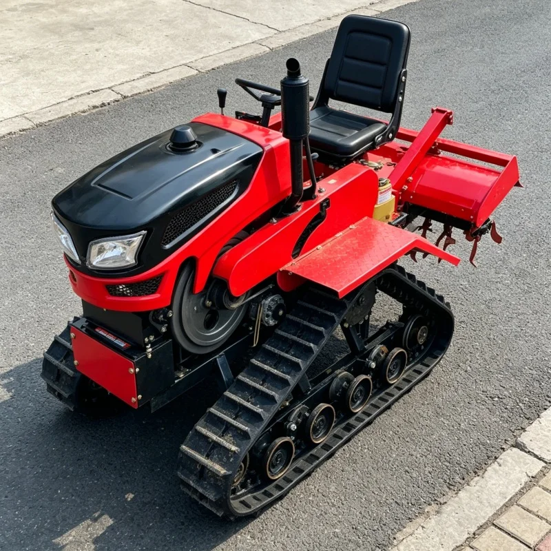 Customized EMC Tested Qualified Crawler Rotary Tiller, CE Certified, Hot-selling Farm Tillage Machinery in 2026
Customized EMC Tested Qualified Crawler Rotary Tiller, CE Certified, Hot-selling Farm Tillage Machinery in 2026