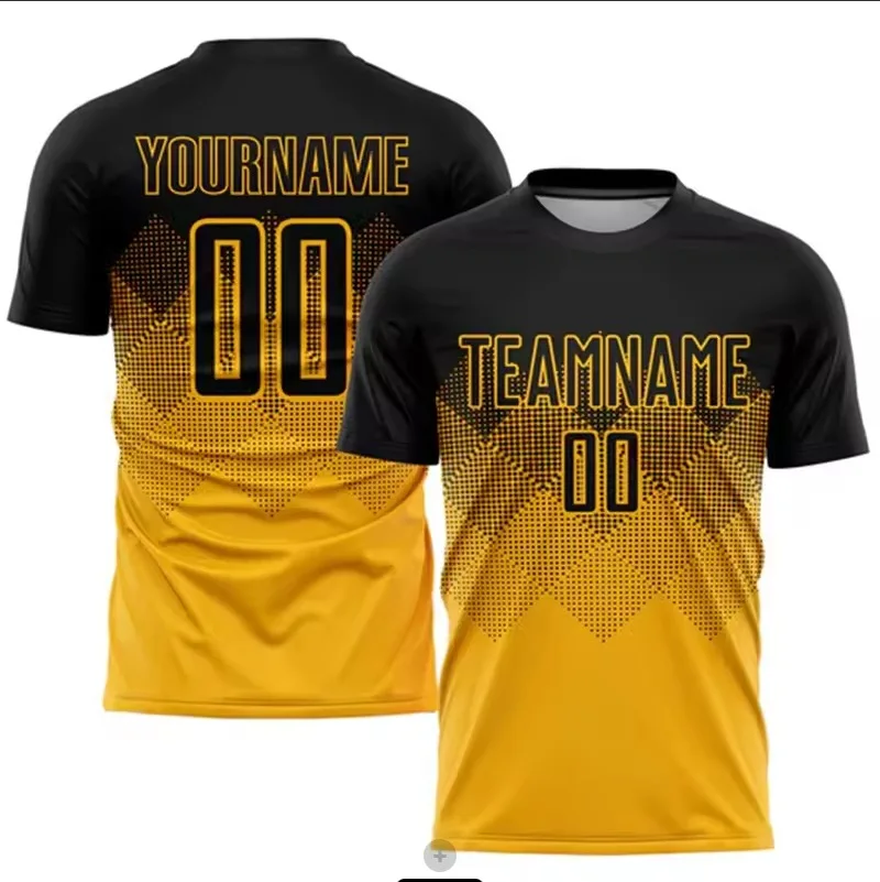 European and American football T-shirt customized men's personalized team name logo short sleeved T-shirt summer new T-shirt top
European and American football T-shirt customized men's personalized team name logo short sleeved T-shirt summer new T-shirt top