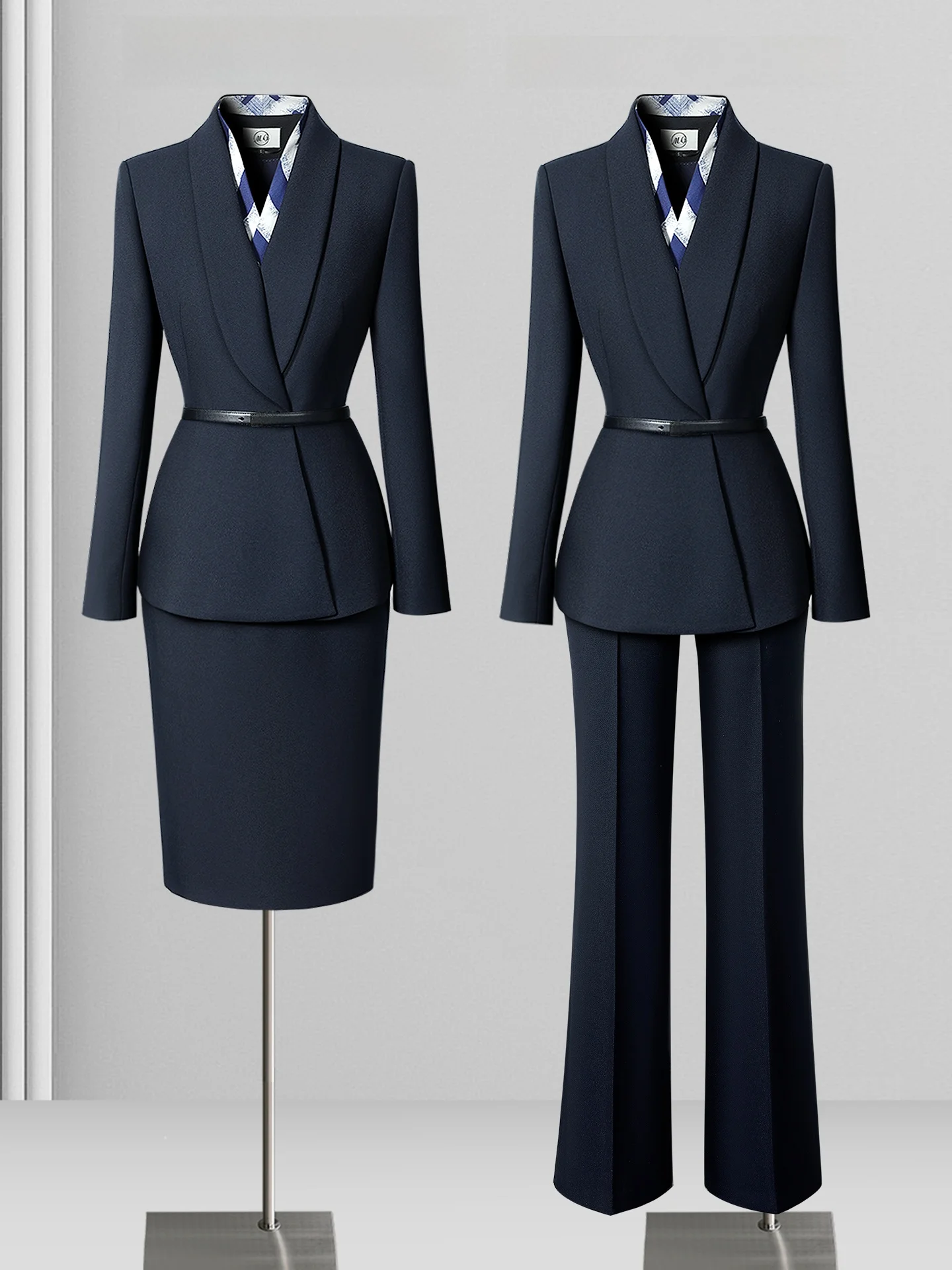 Professional Women's Suit Set Spring Autumn Elegant Front Desk Workwear Gold Store Jewelry Shop Uniform Long Sleeve Polyester...
Professional Women's Suit Set Spring Autumn Elegant Front Desk Workwear Gold Store Jewelry Shop Uniform Long Sleeve Polyester...
