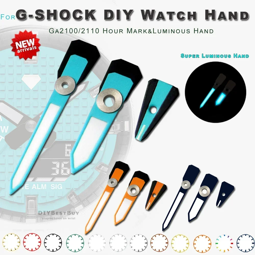 Modification Watch Parts For GA2100 2110 Casioak Watch Luminous Hour Hand Pointer for DIY Refit Accessories for GA-2100 GA2110 samsung watch active 2 watch case
Modification Watch Parts For GA2100 2110 Casioak Watch Luminous Hour Hand Pointer for DIY Refit Accessories for GA-2100 GA2110 samsung watch active 2 watch case
