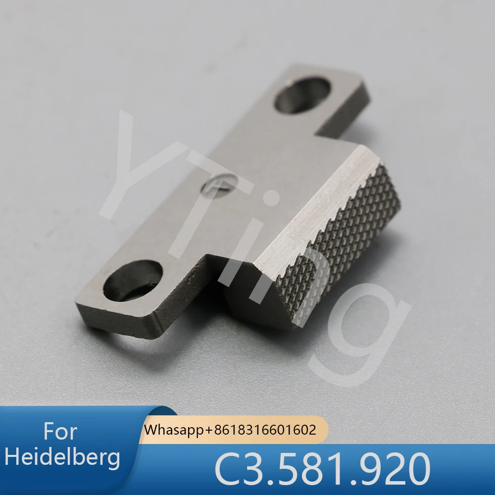5 Pcs C3.581.920 Heidelberg Printer For SM102 CD102 T Shaped Gripper Pad Tools Fast Delivery
5 Pcs C3.581.920 Heidelberg Printer For SM102 CD102 T Shaped Gripper Pad Tools Fast Delivery