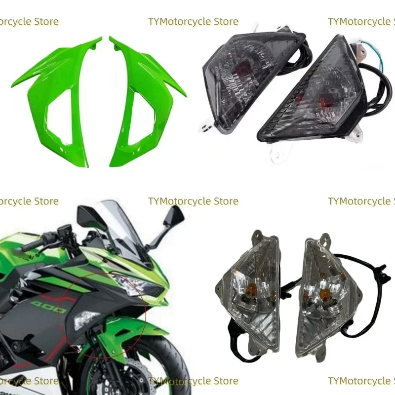 Bright green Fairing Cowl Turn Signal Panel Cover Fit For Kawasaki NINJA 400 Ninja400 EX400 2018 2019 2020 2021 2022 2023
Bright green Fairing Cowl Turn Signal Panel Cover Fit For Kawasaki NINJA 400 Ninja400 EX400 2018 2019 2020 2021 2022 2023