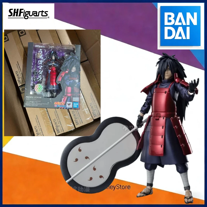 Bandai Naruto SHF Madara Uchiha action figure, original anime model, collectible, gift for kids, in stock
Bandai Naruto SHF Madara Uchiha action figure, original anime model, collectible, gift for kids, in stock