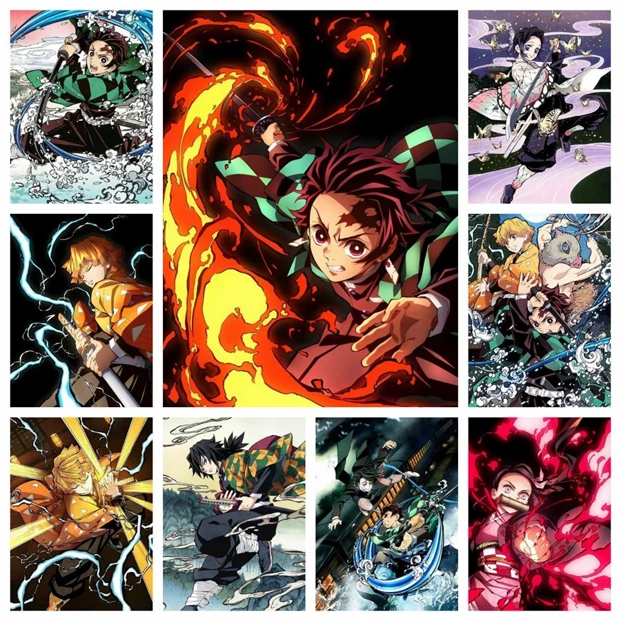 Demon Slayer DIY 5D Diamond Painting Japan Anime Figure Full Diamond Embroidery Cross Stitch Mosaic Rhinestone Art Home Decor
Demon Slayer DIY 5D Diamond Painting Japan Anime Figure Full Diamond Embroidery Cross Stitch Mosaic Rhinestone Art Home Decor