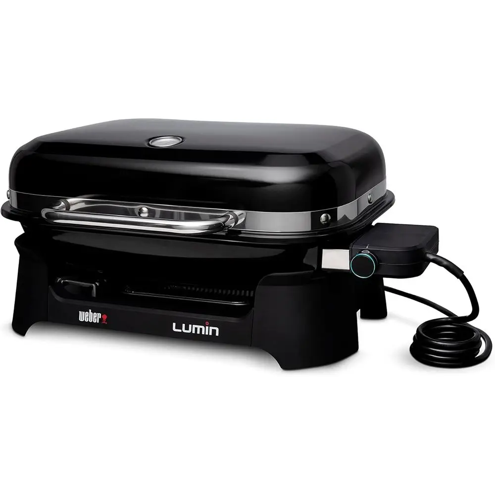 Lumin Portable Electric Grill, Black – High‑Heat Outdoor BBQ Reaching 600° or Searing, Smoking, Sng & Warming – Ideal or Samll S
Lumin Portable Electric Grill, Black – High‑Heat Outdoor BBQ Reaching 600° or Searing, Smoking, Sng & Warming – Ideal or Samll S