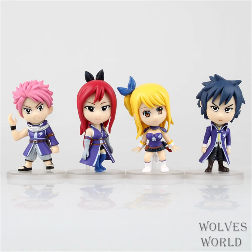 Anime FAIRY TAIL Etherious Natsu Dragneel Lucy Heartfilia Gray Fullbuster Erza Scarlet PVC Action Figure Model Toys Doll Gifts
Anime FAIRY TAIL Etherious Natsu Dragneel Lucy Heartfilia Gray Fullbuster Erza Scarlet PVC Action Figure Model Toys Doll Gifts
