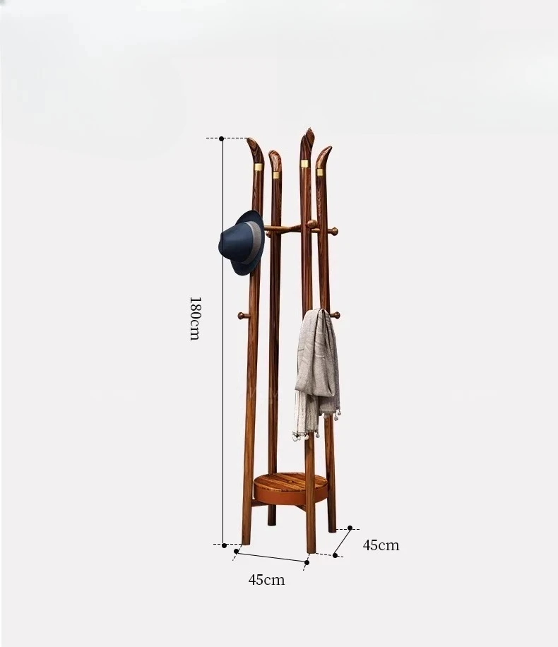 Ebony coat rack antique plant table floor indoor storage modern simple new Chinese style
Ebony coat rack antique plant table floor indoor storage modern simple new Chinese style