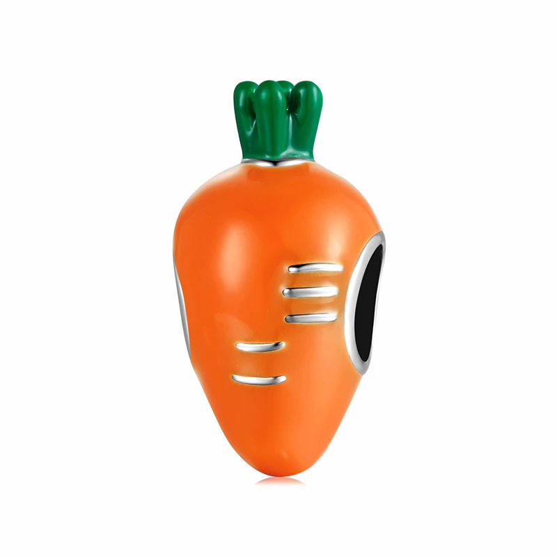 925 Sterling Silver Carrots Vegetables Vitamins Orange Charm Bead Fit Original Bracelet Diy Jewelry Accessories Beads
925 Sterling Silver Carrots Vegetables Vitamins Orange Charm Bead Fit Original Bracelet Diy Jewelry Accessories Beads