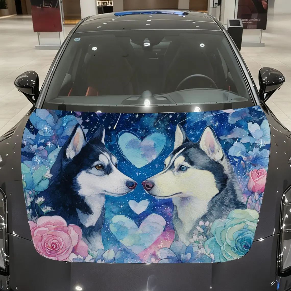 Cute Huskies Car Wrap - Durable PVC Vinyl, Fits Most Vehicles, Hood Protector Film, Majestic & Powerful Design, Ideal Gift For C
Cute Huskies Car Wrap - Durable PVC Vinyl, Fits Most Vehicles, Hood Protector Film, Majestic & Powerful Design, Ideal Gift For C