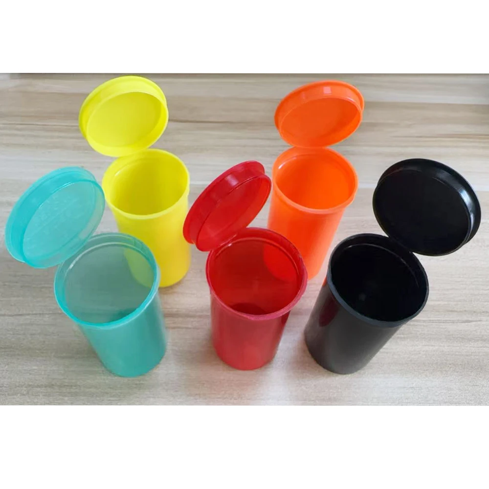 50pcs Pop Top Bottle Child Resistant Vials Moisture Proof Squeeze Storage Case Stash Jar Spice Container 25ml&50ml&80ml
50pcs Pop Top Bottle Child Resistant Vials Moisture Proof Squeeze Storage Case Stash Jar Spice Container 25ml&50ml&80ml