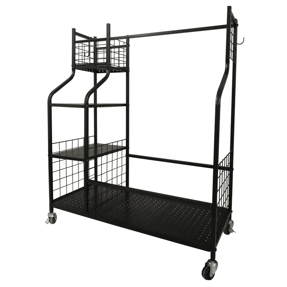 Multi-Purpose Metal Display Stand for Gym Fitness Accessories Golf Club Bag Hats Shoes Storage Rack Organizer in Garage Storepro
Multi-Purpose Metal Display Stand for Gym Fitness Accessories Golf Club Bag Hats Shoes Storage Rack Organizer in Garage Storepro