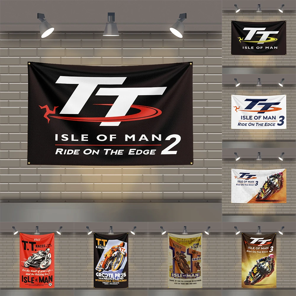 3x5 Ft Isle Of Man TT Flag Polyester Printed Motorcycle Flags for Room Garage Decor
3x5 Ft Isle Of Man TT Flag Polyester Printed Motorcycle Flags for Room Garage Decor