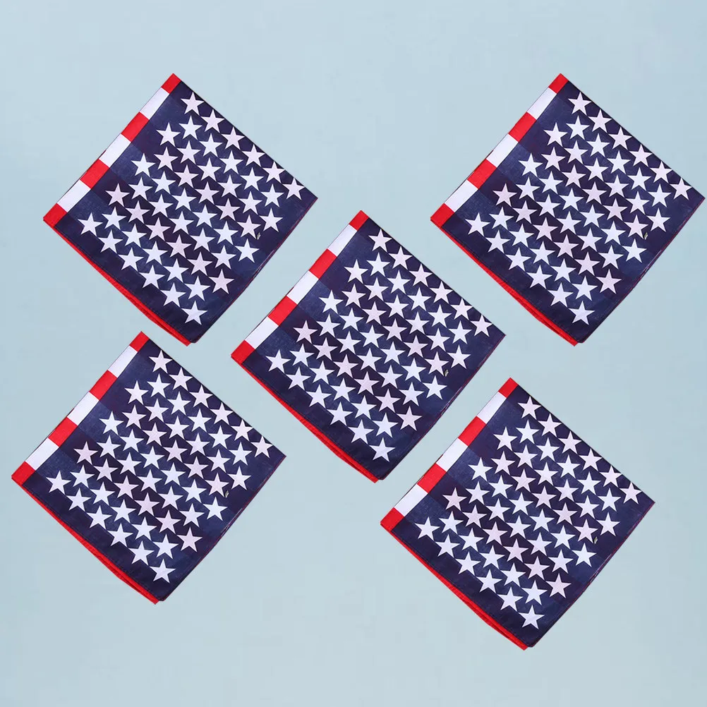 5Pcs American Flag Headscarf Unisex Soft Breathable Fabric Comfortable for Cycling Hiking Running Outdoor Sports Headband DIY
5Pcs American Flag Headscarf Unisex Soft Breathable Fabric Comfortable for Cycling Hiking Running Outdoor Sports Headband DIY