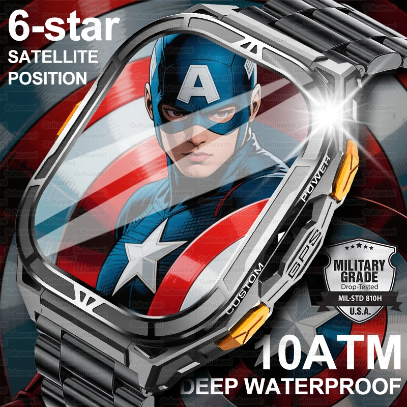 For Xiaomi GPS Outdoor Sports Smart Watch Men 1.96" AMOLED Screen Compass Altimeter 10ATM Waterproof Bluetooth Call Smartwatches
For Xiaomi GPS Outdoor Sports Smart Watch Men 1.96" AMOLED Screen Compass Altimeter 10ATM Waterproof Bluetooth Call Smartwatches