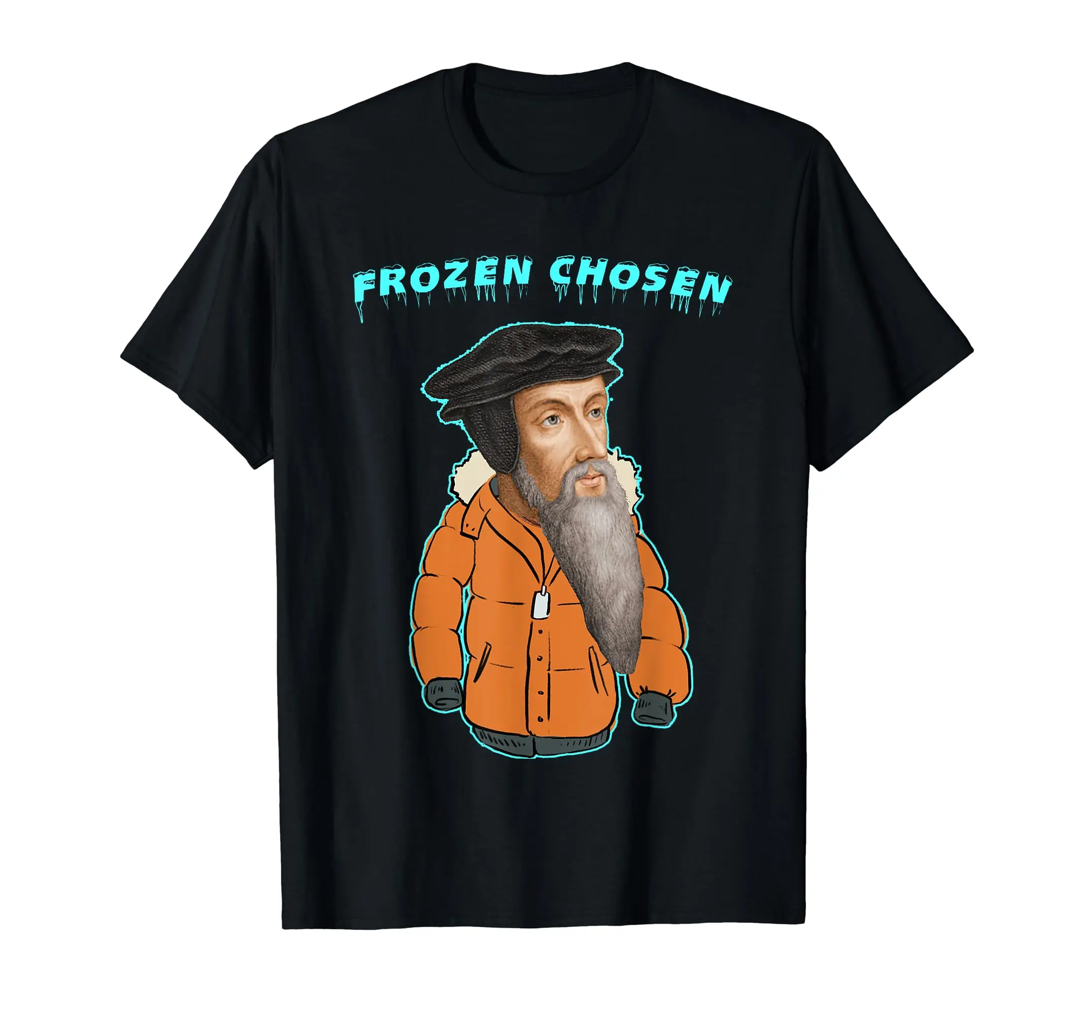 Classic Calvinism Frozen Chosen Tulip Reformed Calvinist Christians T-Shirt Men Women Cotton O-Neck Top
Classic Calvinism Frozen Chosen Tulip Reformed Calvinist Christians T-Shirt Men Women Cotton O-Neck Top
