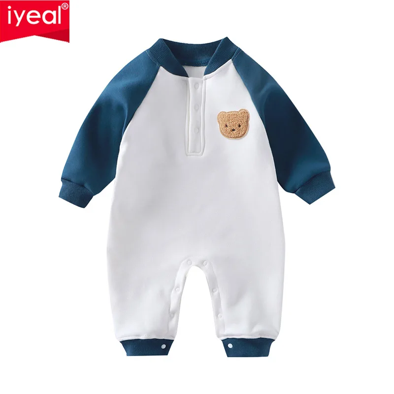 IYEAL Spring and Autumn Infants' Boys Girls' Lovely Fleece Rompers Boys and Girls Outwear Newborn Infant Jumpsuit
IYEAL Spring and Autumn Infants' Boys Girls' Lovely Fleece Rompers Boys and Girls Outwear Newborn Infant Jumpsuit