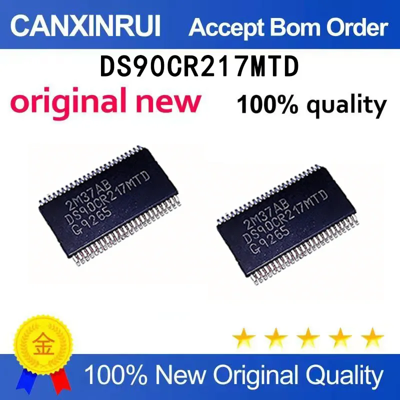 (5-100 pieces)New stock DS90CR217MTD TSSOP
(5-100 pieces)New stock DS90CR217MTD TSSOP