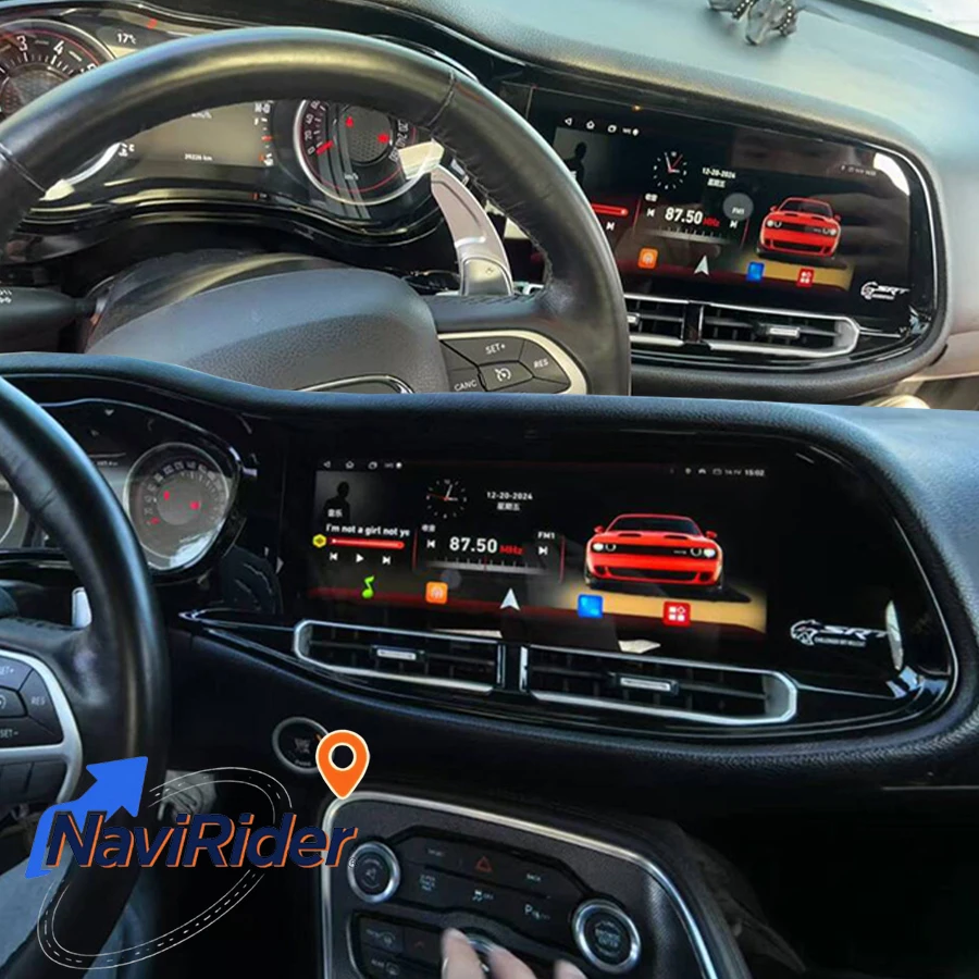 Для Dodge Challenger SRT Hellcat 2010-2024 Android автомобильный радиоприемник авто мультимедийный плеер стерео видео GPS навигация Carplay
Для Dodge Challenger SRT Hellcat 2010-2024 Android автомобильный радиоприемник авто мультимедийный плеер стерео видео GPS навигация Carplay