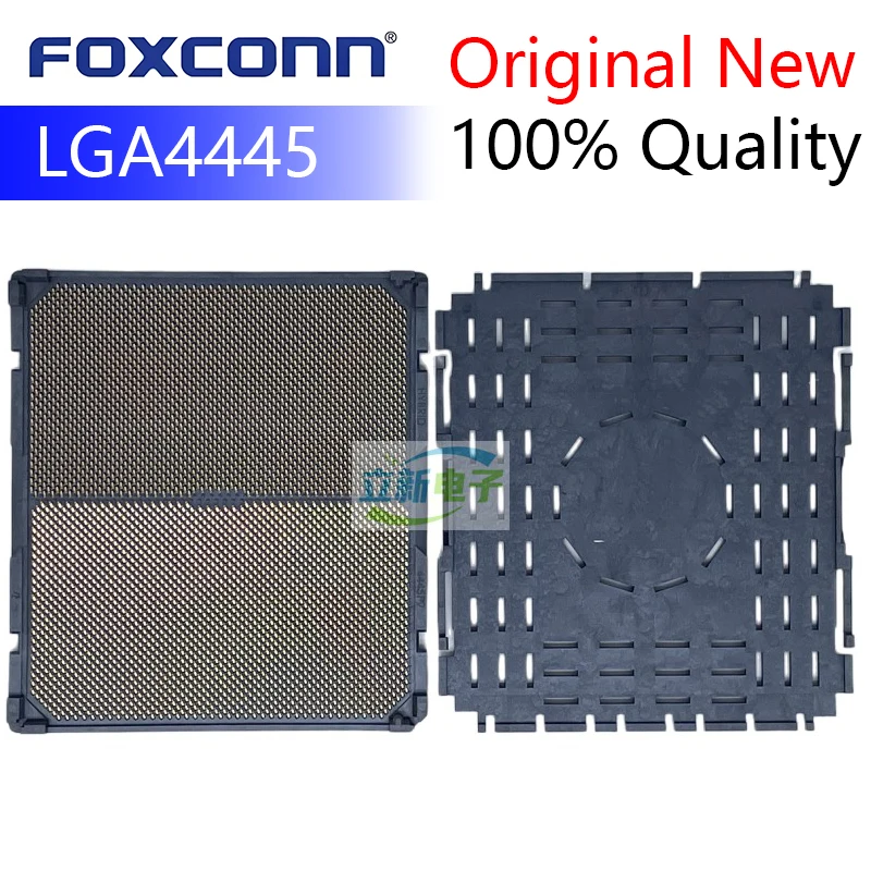Foxconn оригинальный 100% новый разъем для процессора HYBRID LGA4445 для материнской платы ПК, основание BGA, большой держатель разъема с оловянным шариком, основание 4445LGA
Foxconn оригинальный 100% новый разъем для процессора HYBRID LGA4445 для материнской платы ПК, основание BGA, большой держатель разъема с оловянным шариком, основание 4445LGA