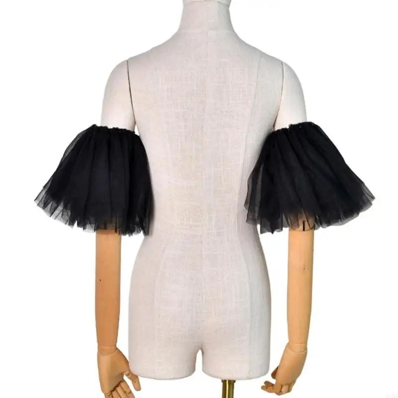 Detachable Bridal Puff Sleeves for Quick Wedding Change Accessories Handmade 6XDA
Detachable Bridal Puff Sleeves for Quick Wedding Change Accessories Handmade 6XDA