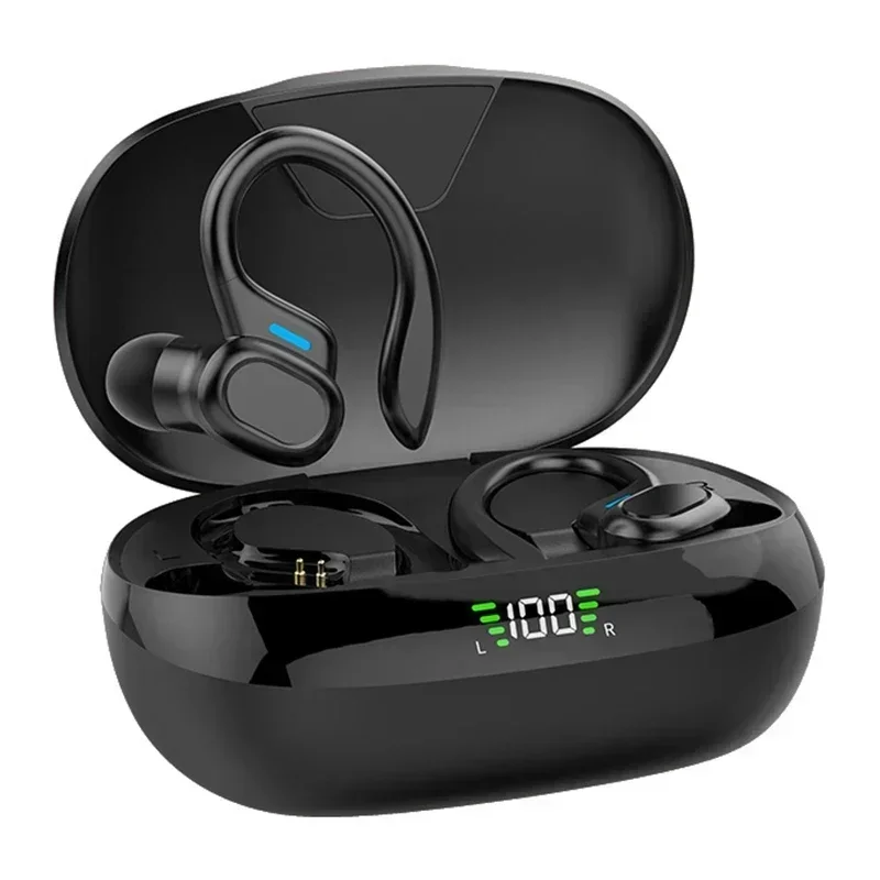 LED Display Ear Hook Wireless Earphones Original TWS Headphones Stereo Bluetooth Wireless Bluetooth Headset with Mic Earbuds
LED Display Ear Hook Wireless Earphones Original TWS Headphones Stereo Bluetooth Wireless Bluetooth Headset with Mic Earbuds