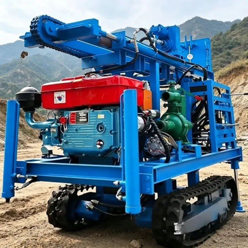 Portable Water Well Drilling Rig Small Mini Drilling Machine Compact Borehole Rig for Outdoor Well Construction
Portable Water Well Drilling Rig Small Mini Drilling Machine Compact Borehole Rig for Outdoor Well Construction