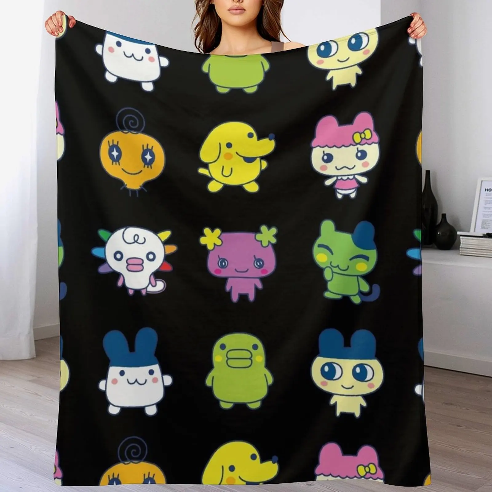 Tamagotchi Set Large Throw Blanket Plaid anime Summer Beautifuls Blankets
Tamagotchi Set Large Throw Blanket Plaid anime Summer Beautifuls Blankets