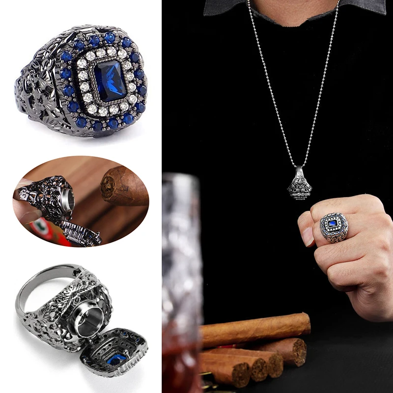 2026 New Creative ring, cigar, diamond, cigar hole opener, cigar opening tool, concealed cigar knife, portable smoking device
2026 New Creative ring, cigar, diamond, cigar hole opener, cigar opening tool, concealed cigar knife, portable smoking device