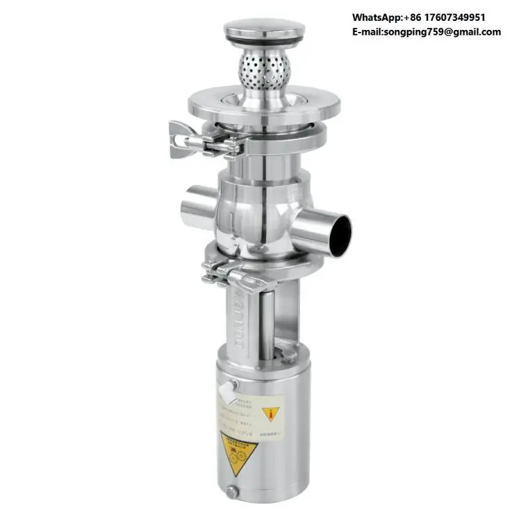 DONJOY Pneumatic Globe Valve With Cleaning Ball Water tank Cleaning Equipments Liquid tank Cleaner
DONJOY Pneumatic Globe Valve With Cleaning Ball Water tank Cleaning Equipments Liquid tank Cleaner
