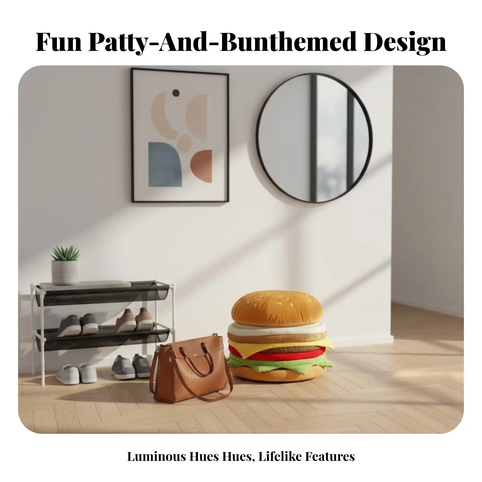 sandwich-inspired Pouf Multi-Functional Storage Stool Creative Design Soft Seat for Students, Families, Entryentry, Living Room
sandwich-inspired Pouf Multi-Functional Storage Stool Creative Design Soft Seat for Students, Families, Entryentry, Living Room