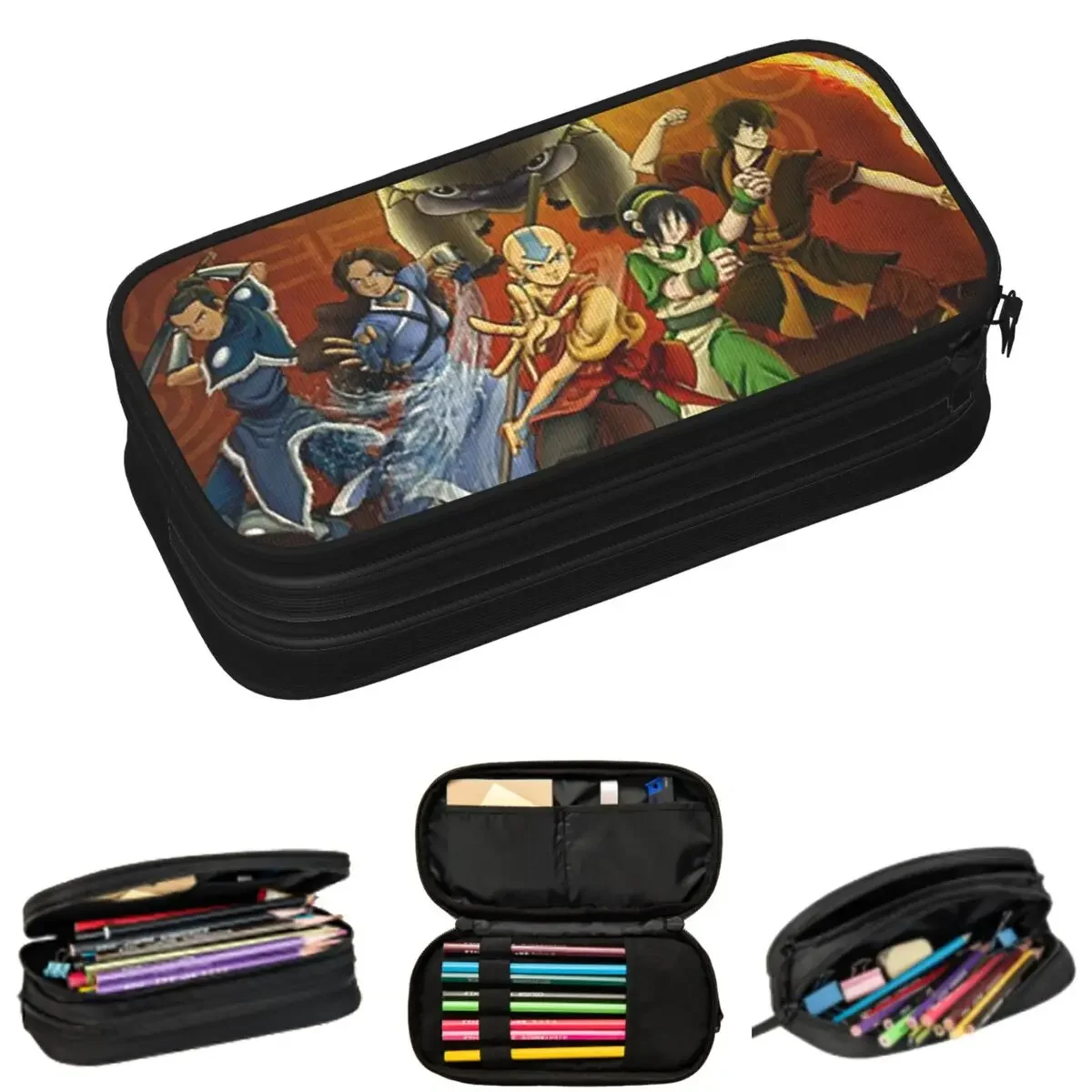 The Last Paintbender Team Avatar Ultimate Pencil Cases for Student Pen Box Pencil Bag Large Capacity Pencil Pouch Pen Holder
The Last Paintbender Team Avatar Ultimate Pencil Cases for Student Pen Box Pencil Bag Large Capacity Pencil Pouch Pen Holder