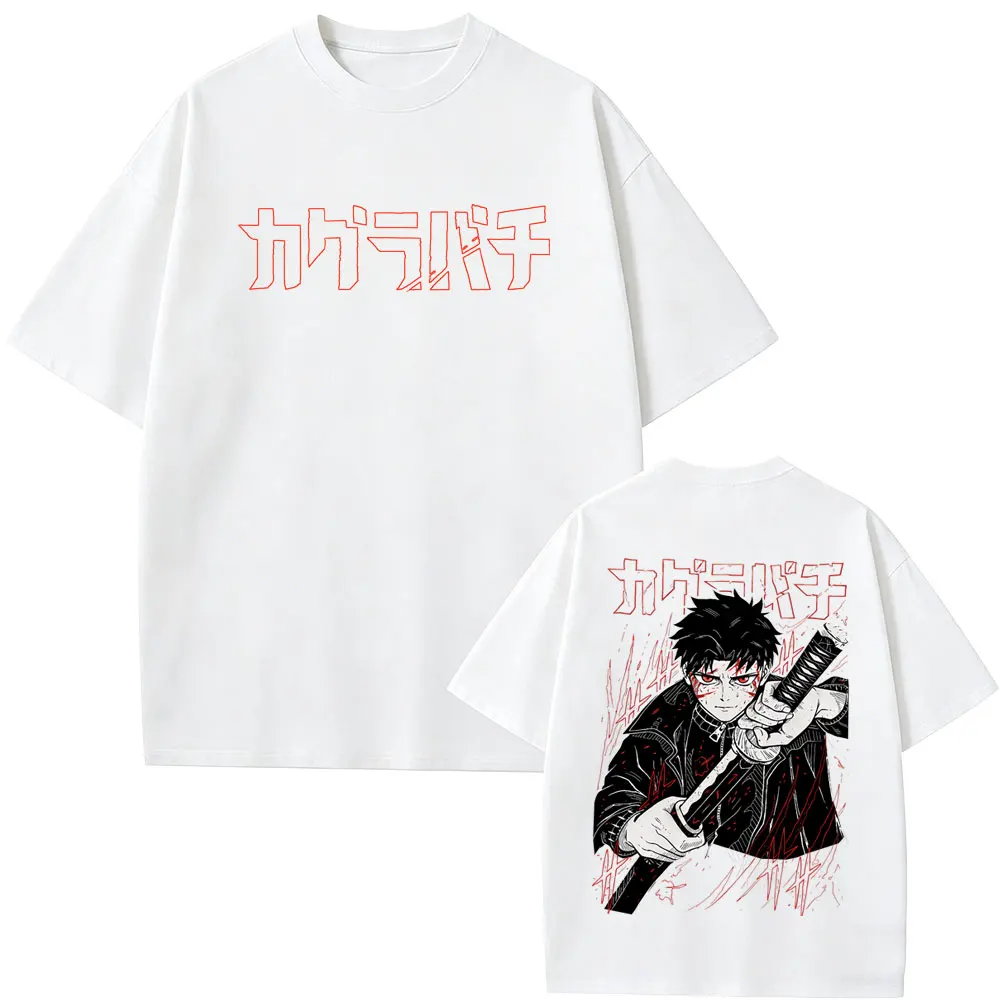 Japanese Anime Kagurabachi Chihiro Rokuhira Merch T-shirt Men Women Manga Fashion T-shirts Men's High Quality Cotton T Shirts
Japanese Anime Kagurabachi Chihiro Rokuhira Merch T-shirt Men Women Manga Fashion T-shirts Men's High Quality Cotton T Shirts