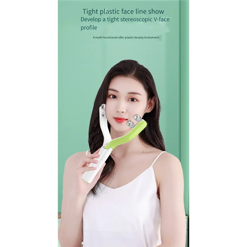 Efficient-EMS Microcurrent Roller Face-Slimming Artifact V-Face Beauty Facial Massager For Firming And Lifting The Face
Efficient-EMS Microcurrent Roller Face-Slimming Artifact V-Face Beauty Facial Massager For Firming And Lifting The Face
