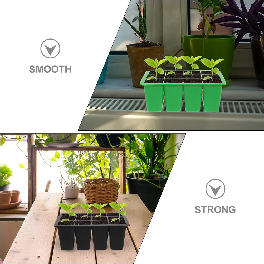 2pcs Reusable Germination Tray 10X20Cm Durable Smooth No Burr Safe Root System Seed Starting Growing Tray For Greenhouse
2pcs Reusable Germination Tray 10X20Cm Durable Smooth No Burr Safe Root System Seed Starting Growing Tray For Greenhouse