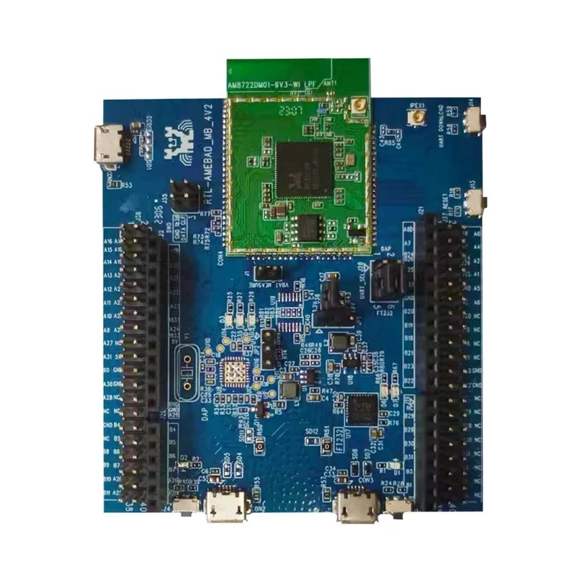 RTL8722 Development Board IoT Module Demo Board RTL8722DM Cortex Dual Band WiFi Low Power Bluetooth Board
RTL8722 Development Board IoT Module Demo Board RTL8722DM Cortex Dual Band WiFi Low Power Bluetooth Board
